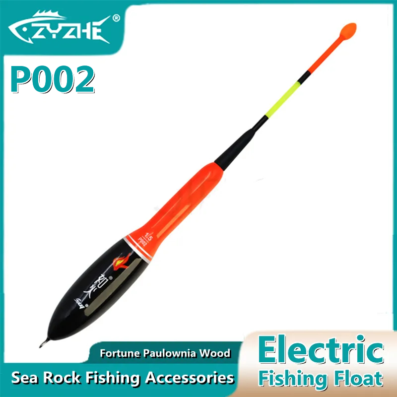 Quality Fishing Equipment - ZYZHE عوامة صيد بحري كهربائية مضيئة،