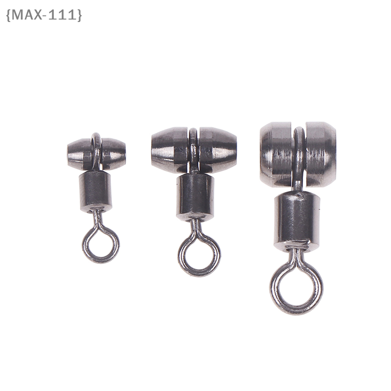 Freshwater Fishing Kit - 【F2-MAX-111】10 قطع دوارات صيد نحاسية ثلاثية