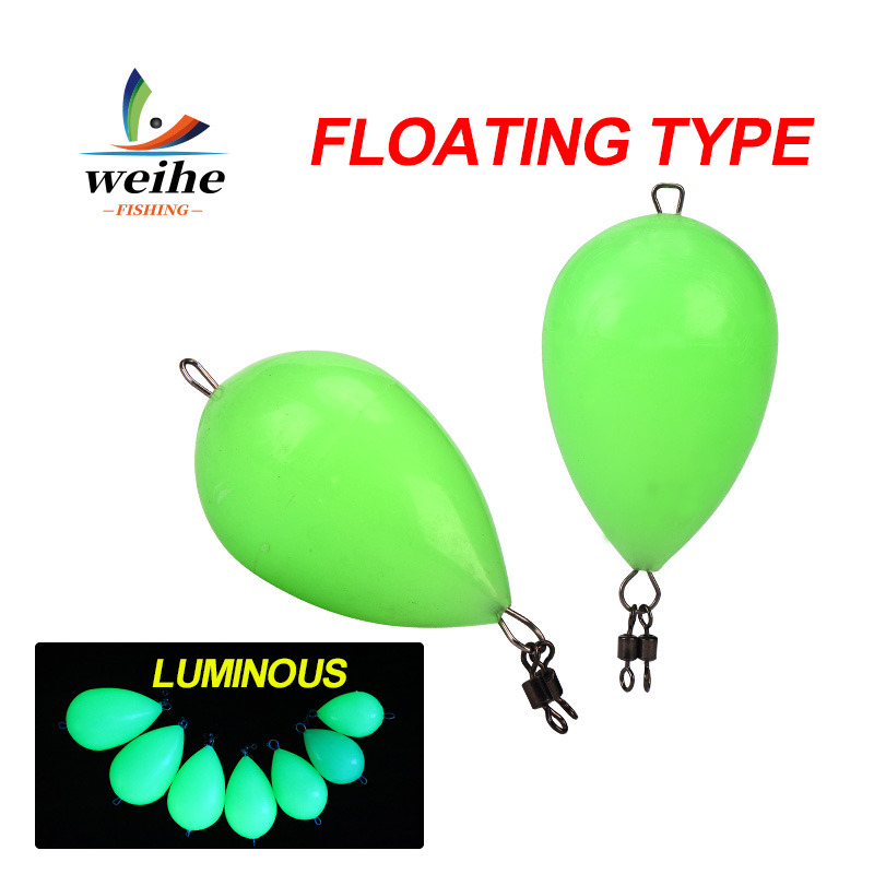 Fishing Bobber Float - WEIHE 1 قطعة يتوهج في الظلام