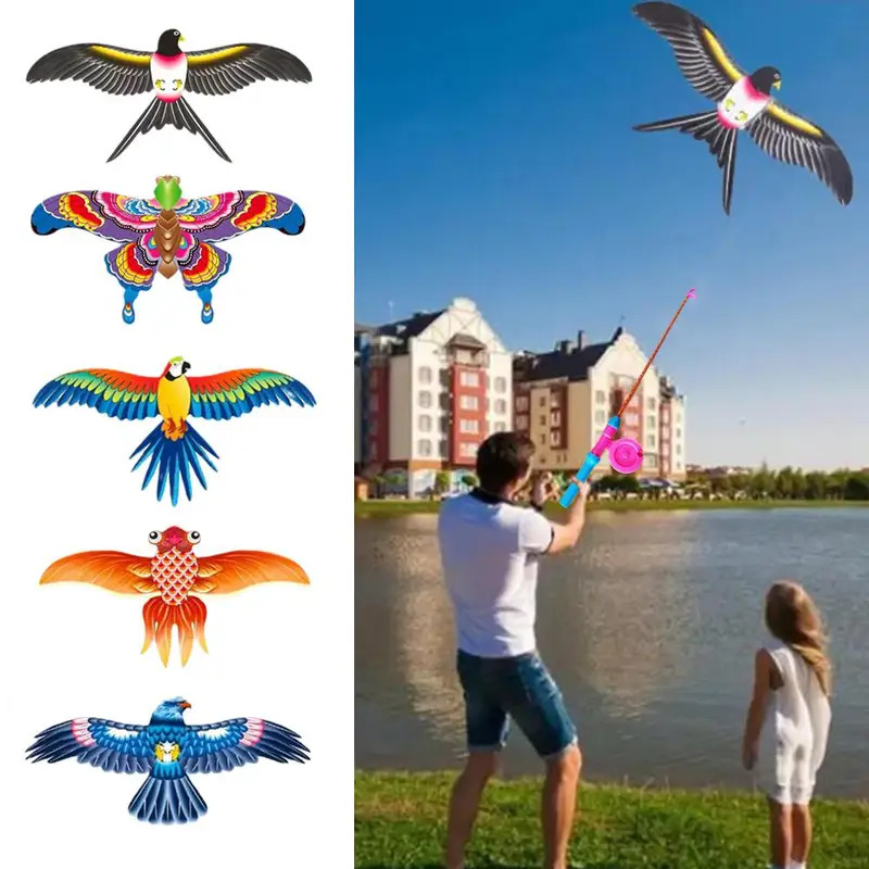 Fishing Equipment Kids - الأطفال طائرة ورقية لعبة الكرتون النسر
