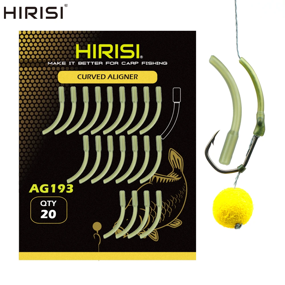 Quality Fishing Equipment - Hirisi 20 قطعة أكمام خطاف سمك