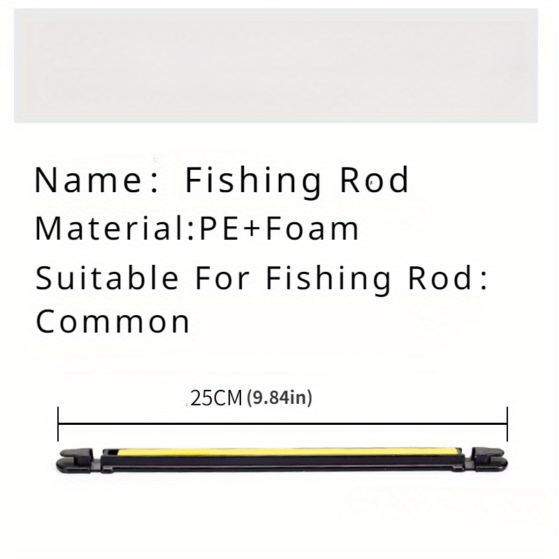 5 قطعة قضيب الصيد لف كليب عصا  - مراجعة Fishing Equipment Clearance وسعره