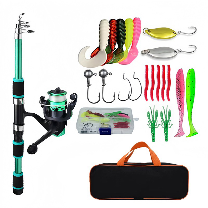 مجموعة أدوات صيد خشبية كاملة م - مراجعة Fishing Equipment Online وسعره