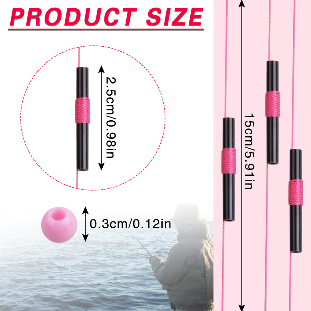 100 قطعة الصيد بوبر تعويم توقف - مراجعة Fishing Bobber Float وسعره