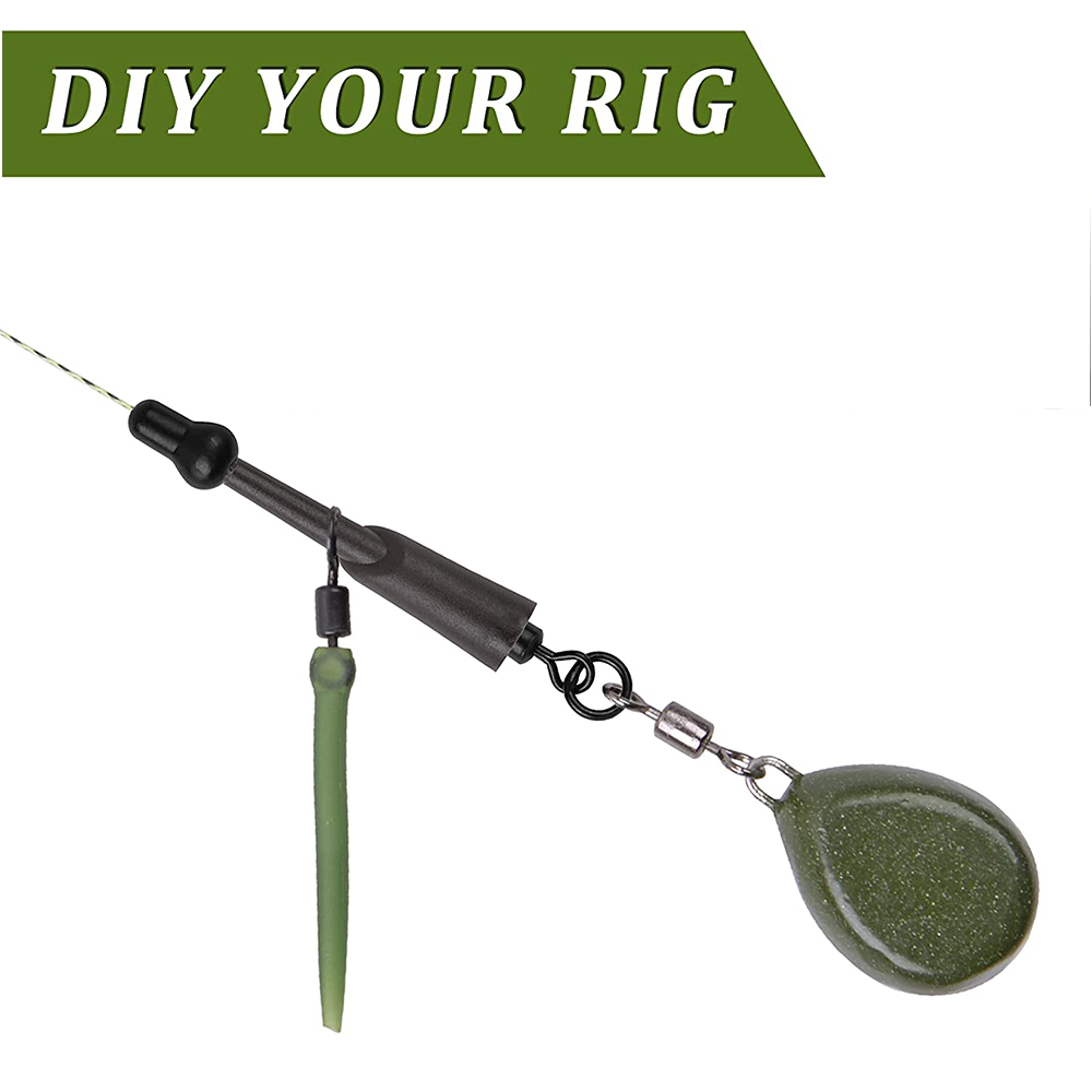 30/50/100 قطعة صيد سمك الشبوط  - مراجعة Freshwater Fishing Kit وسعره