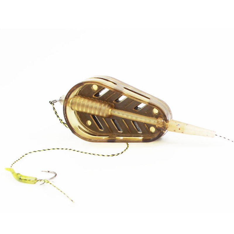 قفص تغذية طريقة صيد سمك الشبوط - مراجعة Freshwater Fishing Kit وسعره