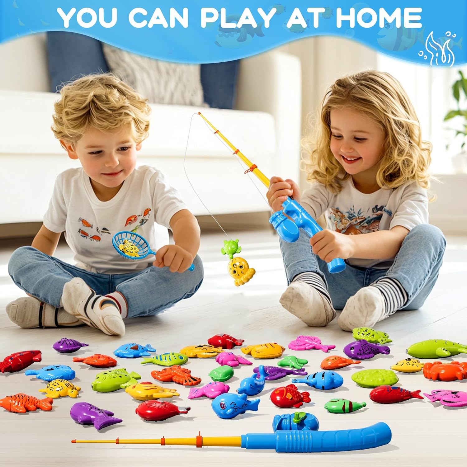 الأطفال حوض الاستحمام لعبة الص - مراجعة Fishing Equipment Kids وسعره