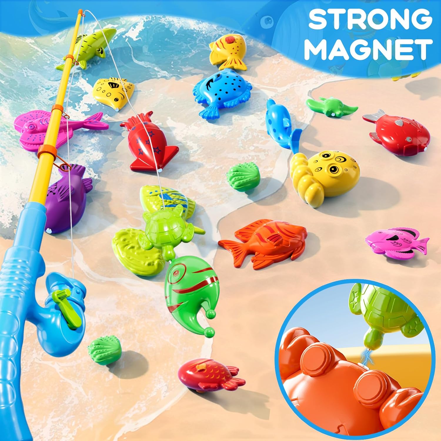 الأطفال حوض الاستحمام لعبة الص - مراجعة Fishing Equipment Kids وسعره