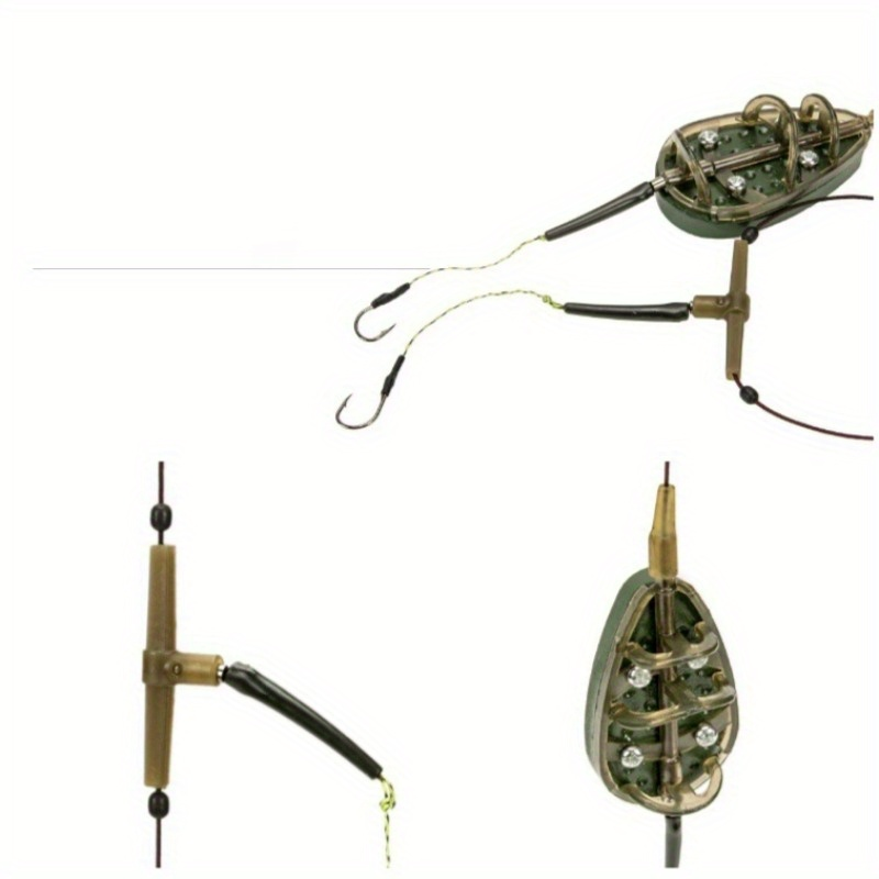 1 قطعة مجموعة تغذية صيد سمك ال - مراجعة Freshwater Fishing Kit وسعره