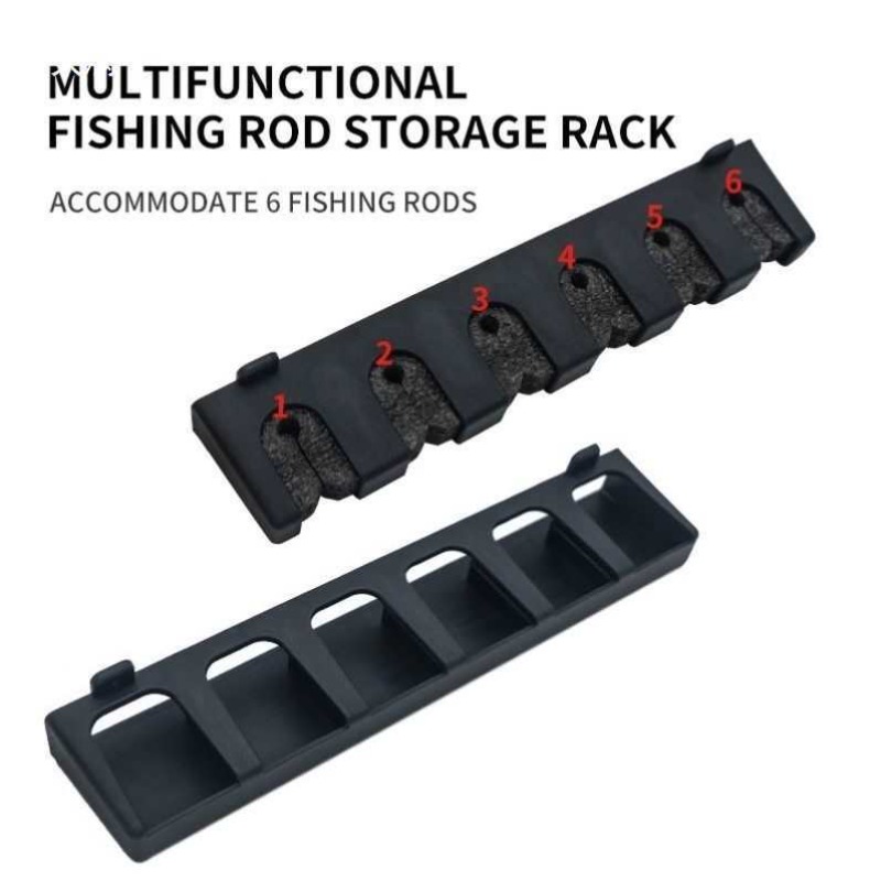 حامل قصبة صيد السمك يتميز برف  - مراجعة Fishing Equipment Holder وسعره