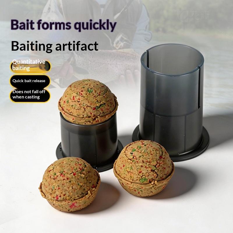 ● 1/2 قطعة أداة صنع كرات الطعم - مراجعة Fishing Equipment Holder وسعره