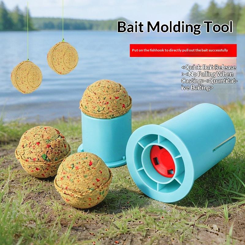 ● 1/2 قطعة أداة صنع كرات الطعم - مراجعة Fishing Equipment Holder وسعره