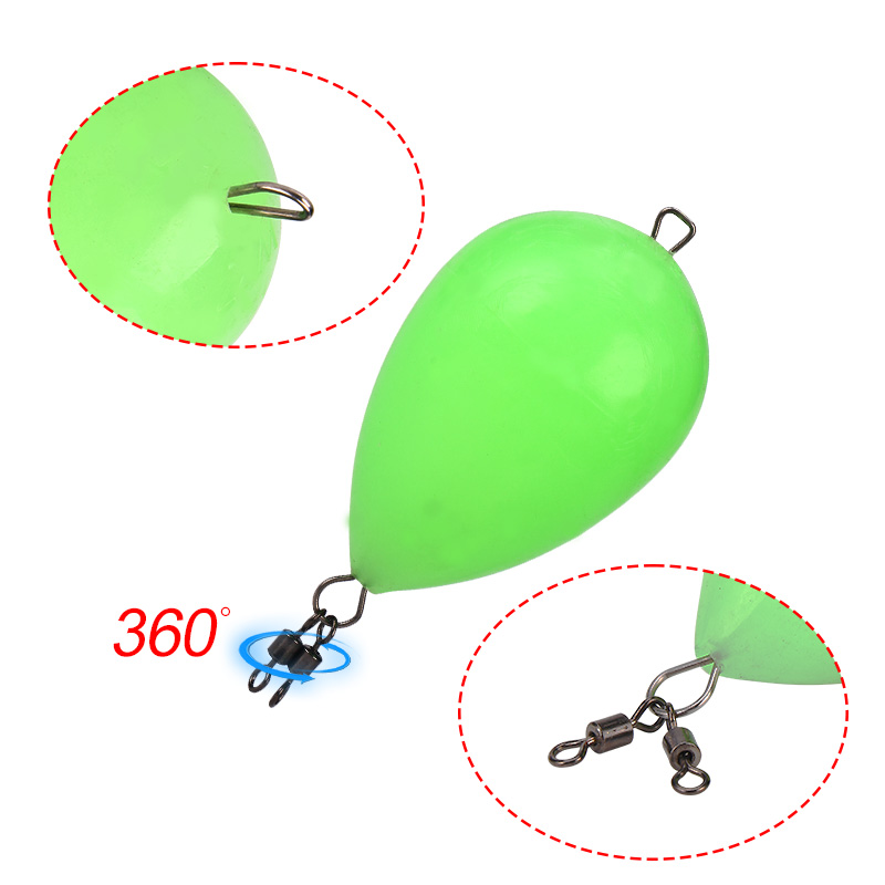 WEIHE 1 قطعة يتوهج في الظلام ا - مراجعة Fishing Bobber Float وسعره