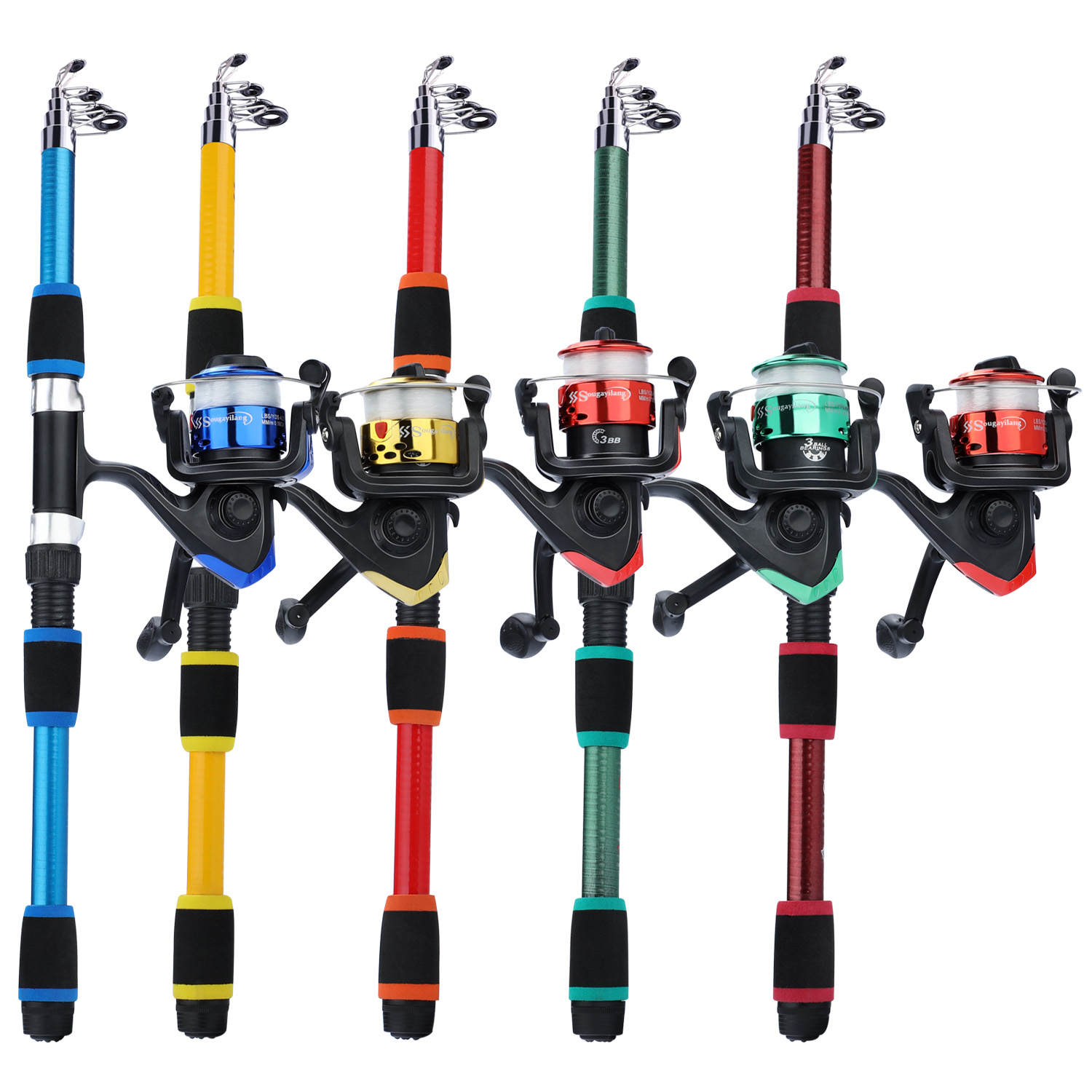 Sougayilang الاطفال قصبة صيد خ - مراجعة Fishing Equipment Online وسعره